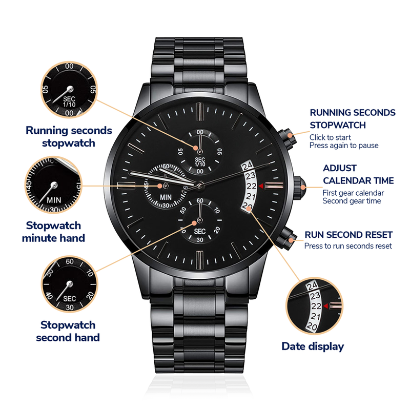 Seek First the Kingdom of God (Matthew 633) – Men's Watch